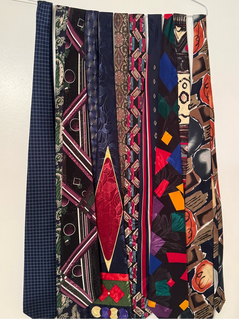 Men's Multicolor Patterned Tie Collection - Assorted Colors